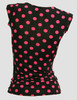 Back - S breast black-pink classic top pin up