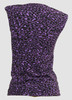 Back - V leopard purple classic top pin up
