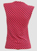 Back - V dot pink classic top pin up