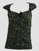 Front - B leopard grey classic top pin up