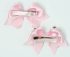 Check L pink / L pink cute baby hair clips pair