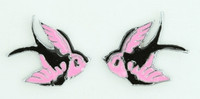 D swalluw cute pink cute stud