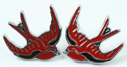 D swallow red cute stud