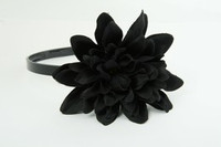 L dalia black big summer flower