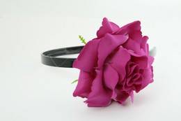 L rose purple big summer flower