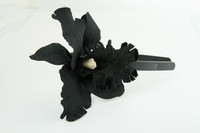 L orchid black big summer flower