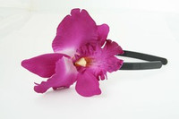 L orchid purple big summer flower