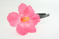 M hibiscus l-pink medium summer flower