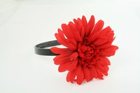 M daisy red medium summer flower