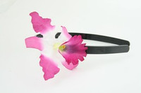 M orchid purple / white medium summer flower