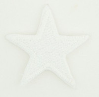 S star white small patch