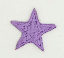 S star purple small patch