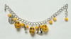 Skull full yellow skull bracelet