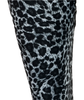 S leopard gray spandex legging
