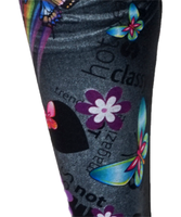 S brunette winter story spandex legging