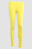 S cyber yellow spandex legging