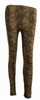 S snake brown spandex legging