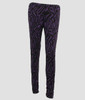 F zebra purple fashion legging