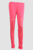 F broken pink fashion legging