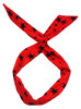 P star red pin up head band P star red pin up head band