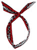 P star stripe pin up head band P star stripe pin up head band