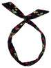 P strawberry black pin up head band P strawberry black pin up head band