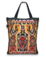 Demon liquor tote bag liquorbrand