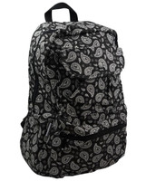 Punk flower black mix rucksack