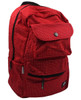 Dots small red mix rucksack