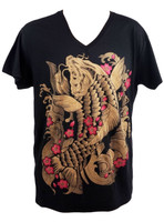Koi great fish of luck and fortune black