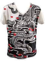 Full frontal dragon white