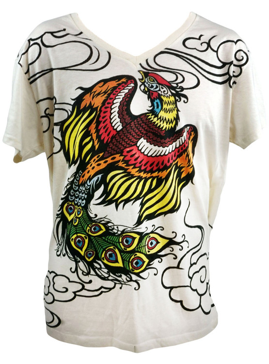 Rising phoenix rebirth white