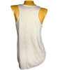 Angle 180° - Indian feathers around the neck white lady tank top