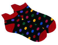 Disco light dots socks