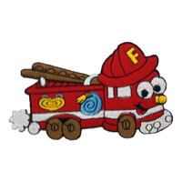 Fire fighter car - cute engine