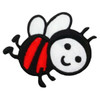 Cute bee - black and red