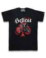 Skull biker hotrod hellcat