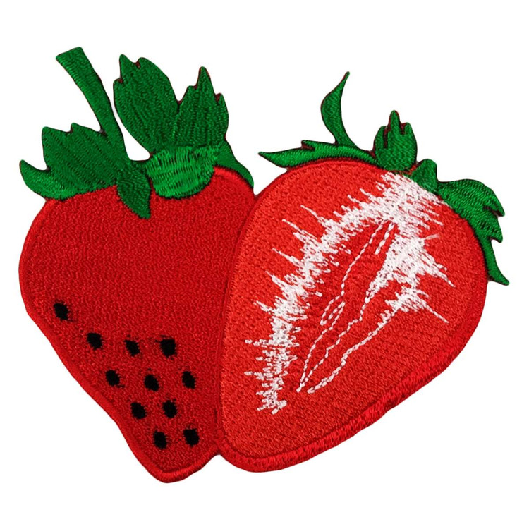 Sweet strawberry red juicy fruit