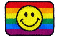 Smiley rainbow symbol flag 
