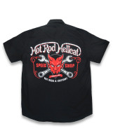 Devil hotrod hellcat worker shirt