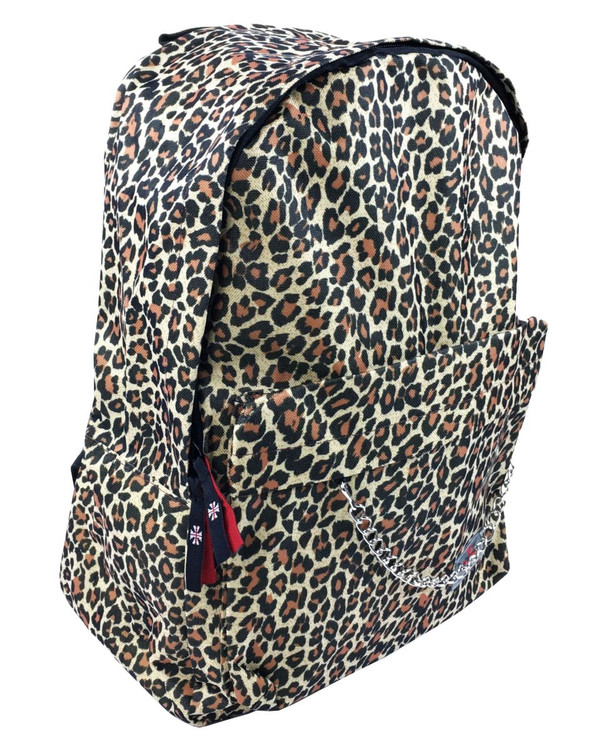 Leopard mix rucksack