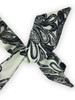 Black on white doodle - pin up head band Black on white doodle - pin up head band