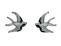 Swallow black white