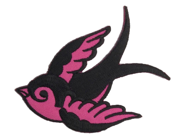 Cute swallow pink left