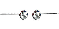 Anchor red white blue