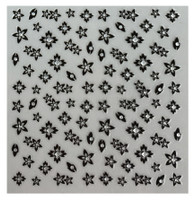 Black flowers mix art 