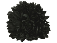 Black opium double hair flower clips