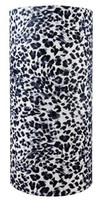 Black and white snow leopard