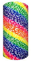 Spirals of rainbow leopard