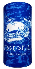 Skull death knight on aqua